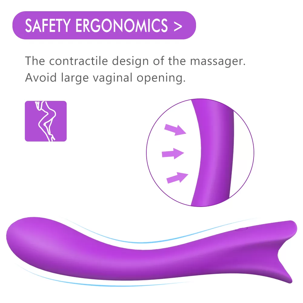 Wellco Adult TOP Anal ve G Nokta Uyarıcı Su Geçirmez Wand Massager Vibratör Dildo - 4
