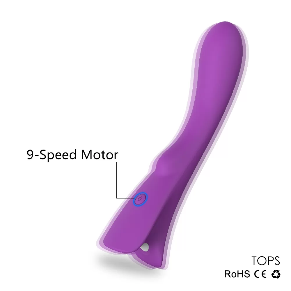 Wellco Adult TOPS Anal ve G Nokta Uyarıcı Su Geçirmez Wand Massager Vibratör Dildo - 3