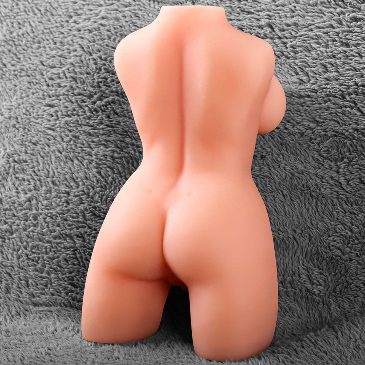 Wellco Adult Tracy - Cep Tipi Realistik Manken Çift Girişli 2 in 1 Titreşimli Isıtmalı Gerçekçi Suni Vajina - 4