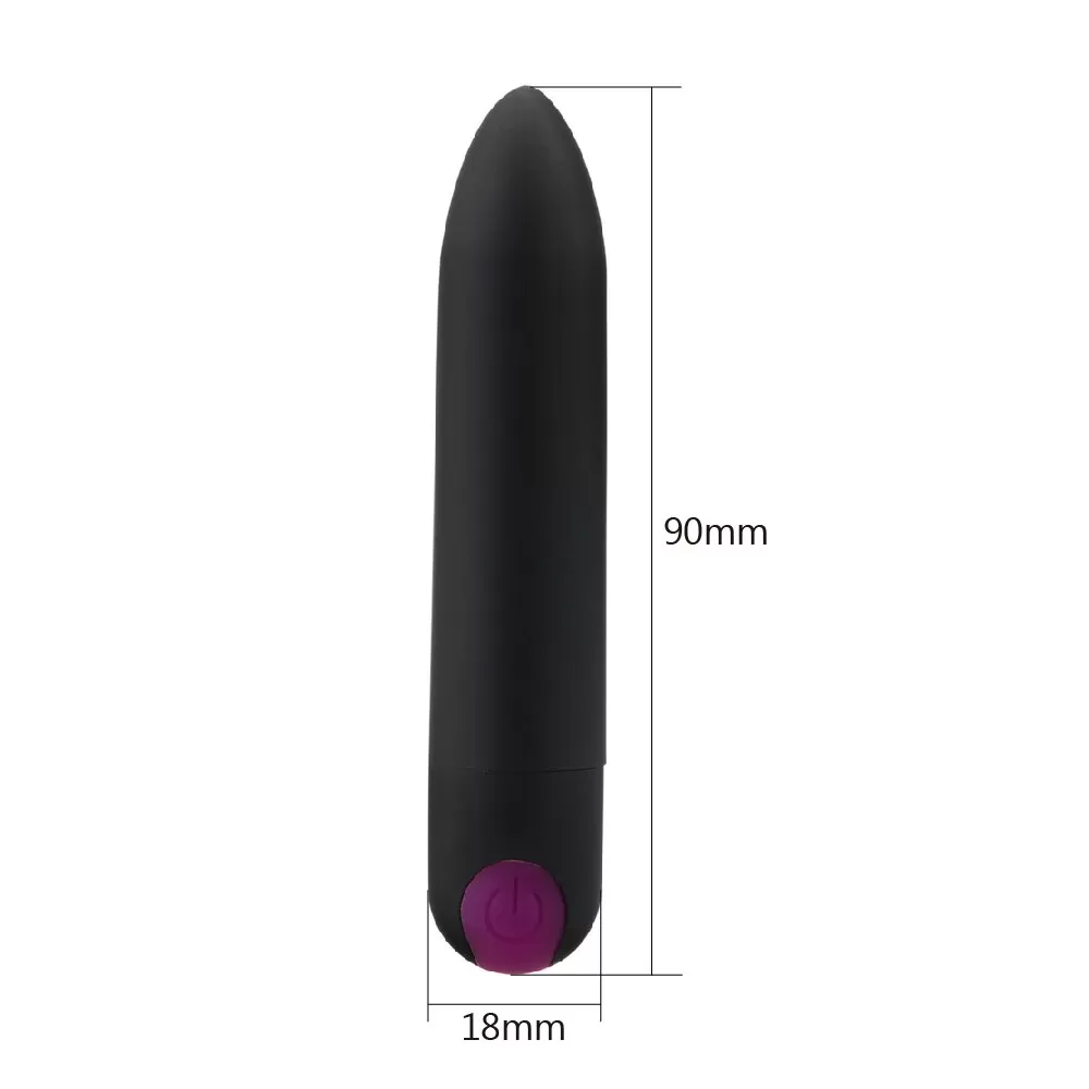 Wellco Adult Şarjlı Ultra Güçlü 10 Titreşim Modlu Su Geçirmez Kolay Taşınabilir Bullet Mini Vibratör - 4