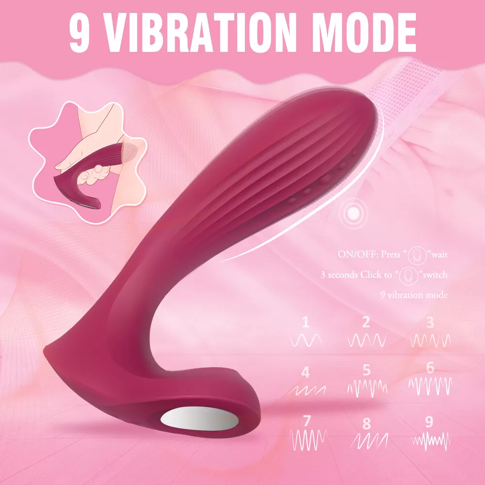 Wellco Adult WHALE Klitoris ve G Spot Uyarıcı Giyilebilir 2 in 1 Panty Vibratör - 4