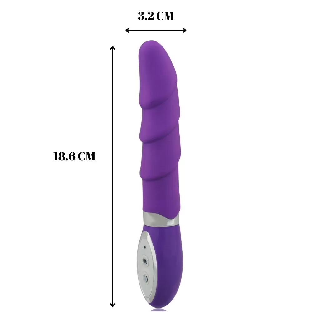 Wellco Adult WILD FLIRT DILDO VIBE Boğumlu G-Spot Uyarıcı Vibratör - 2
